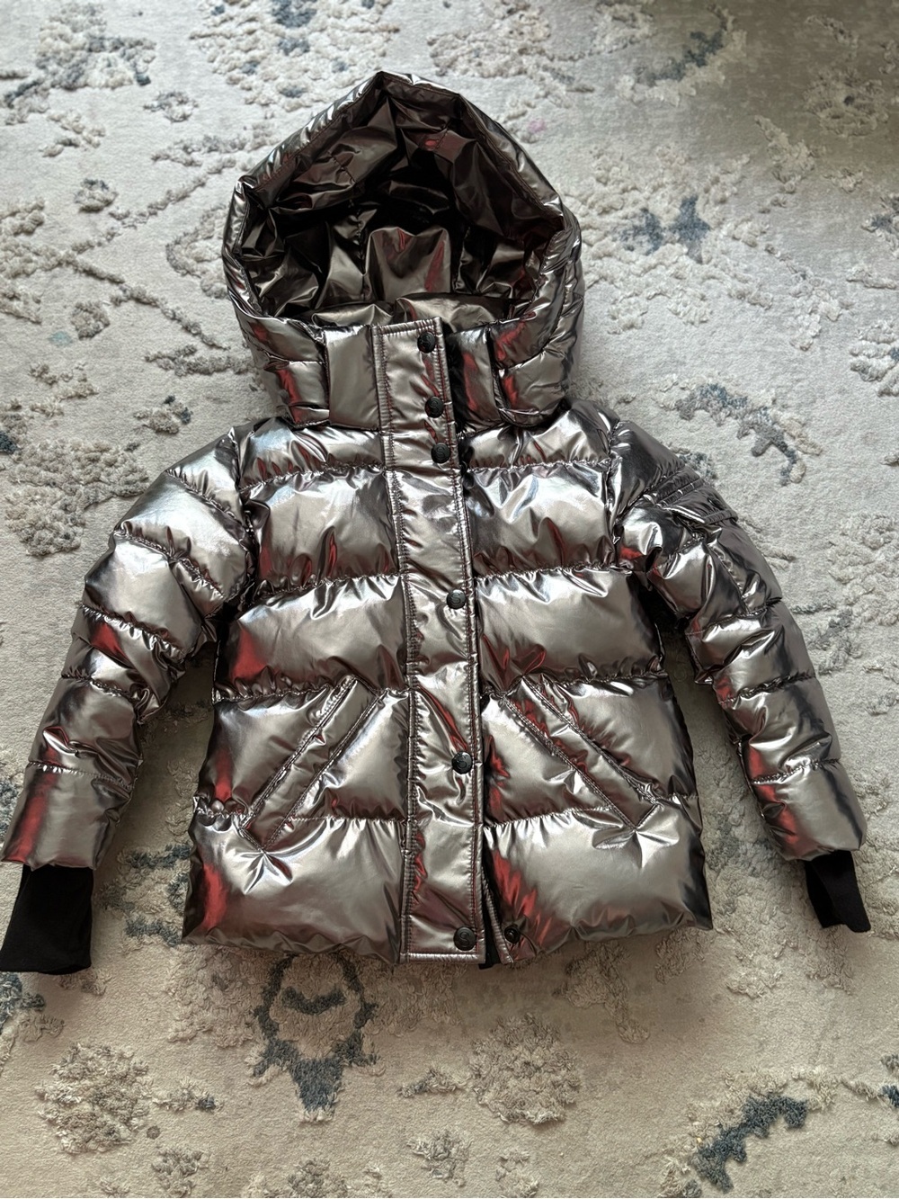 S13 Puffer Metallic Coat 2T